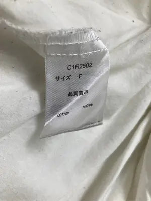 Crisp/クリスプ/シャツワンピース/ワンピース/ドレス/ホワイト/F