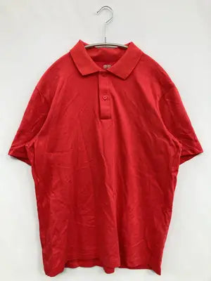 UNIQLO/ユニクロ/ポロシャツ/トップス/レッド/M