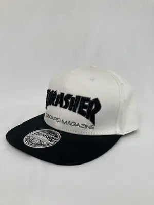 THRASHER/スラッシャー/キャップ/帽子/ホワイト/57-59cm（フリー）