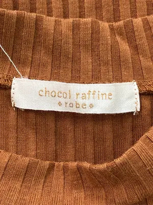chocol raffine/ショコラフィネ/Tシャツ/カットソー/トップス/ブラウン/F