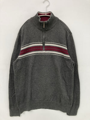 SUNRIVER/サンリバー/ニット/セーター/トップス/グレー/M