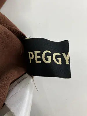 PEGGYLANA/ノースリーブ/トップス/ブラウン/0