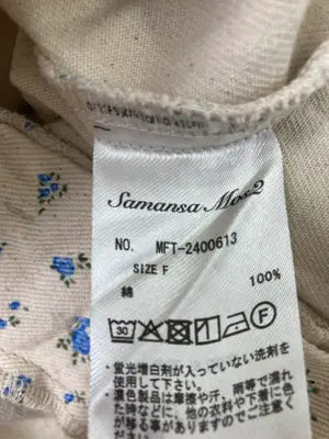 Samansa Mos2/サマンサモスモス/サロペット/オーバーオール/オールインワン・サロペット/ベージュ/F
