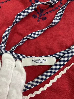 pou dou dou/プードゥドゥ/ワンピース/ワンピース/ドレス/レッド/M