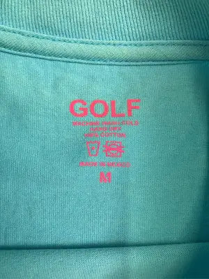 GOLF/ゴルフ/Tシャツ/カットソー/トップス/スカイブルー/M