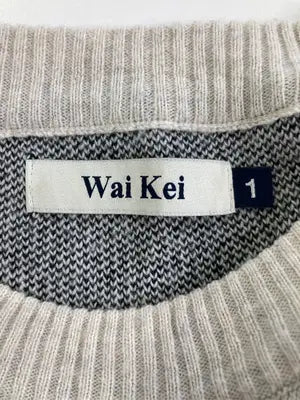 Wai Kei/ニット/セーター/トップス/グレー