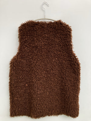 Se-Simte/ベスト/トップス/ブラウン/L