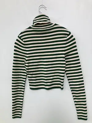 ZARA/ザラ/ニット/セーター/トップス/グリーン/S