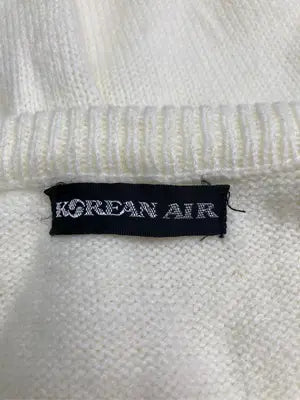 KOREAN AIR/ベスト/トップス/アイボリー/M