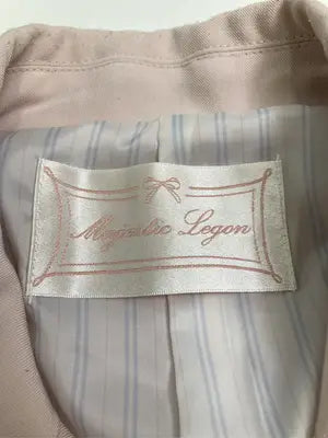 MAJESTIC LEGON/マジェスティックレゴン/テーラードジャケット/ジャケット/アウター/ベージュ/M