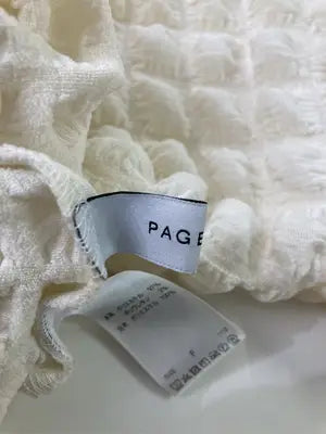 PAGE BOY/ページボーイ/その他トップス/トップス/アイボリー/F
