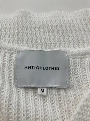 ANTIQULOTHES/アンティクローズ/ニット/セーター/トップス/ホワイト/M