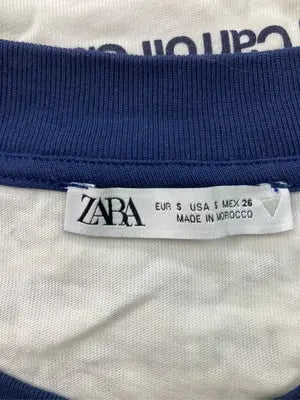 ZARA/ザラ/Tシャツ/カットソー/トップス/ネイビー/S
