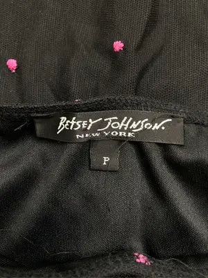 BETSEY JOHNSON/ミモレ/半端丈スカート/スカート/ブラック/P