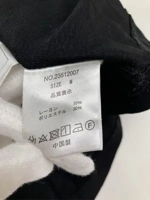 feepur/フィープル/Tシャツ/カットソー/トップス/ブラック/M