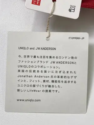 UNIQLO JW Anderson/ユニクロジェイダブリューアンダーソン/ポロシャツ/トップス/レッド/S