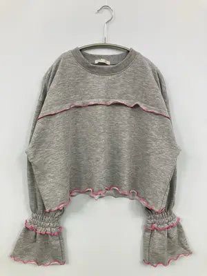 ehka sopo/エヘカソポ/Tシャツ/カットソー/トップス/グレー/F