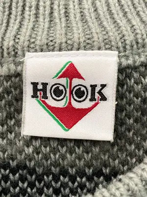 HOOK/フック/ニット/セーター/トップス/グレー/L