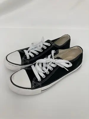 スニーカー/シューズ/ブラック/24.0