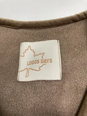 LOGOS DAYS/ロゴスデイズ/スウェット/トップス/ブラウン/L   バスト86～94   身長154～162
