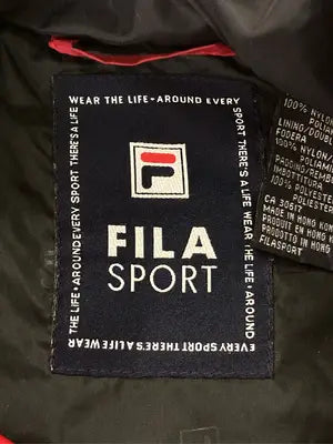 FILA SPORT/フィラスポーツ/ダウンベスト/ジャケット/アウター/レッド/S