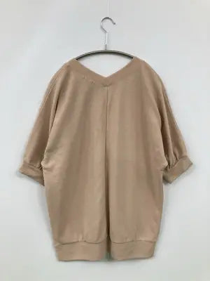 GLACIER/グラシア/Tシャツ/カットソー/トップス/ベージュ/L