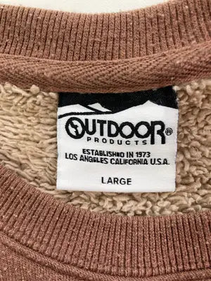 OUTDOOR PRODUCTS/スウェット/トップス/ブラウン/L
