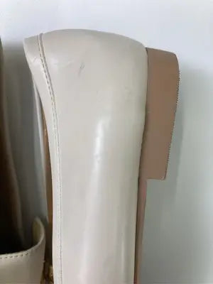 ローファー/シューズ/アイボリー/M