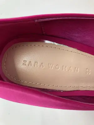 ZARA WOMAN/ザラウーマン/パンプス/シューズ/ピンク/37