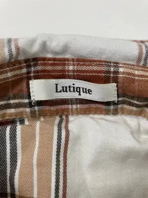 Lutique/ルティーク/シャツ/ブラウス/トップス/ブラウン/L