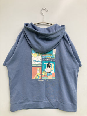 C・O・L・Z・A/コルザ/パーカー/トップス/ブルー/M