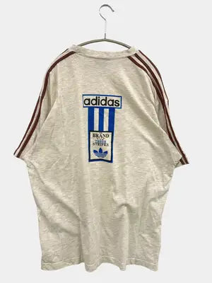 adidas/アディダス/Tシャツ/カットソー/トップス/グレー/M