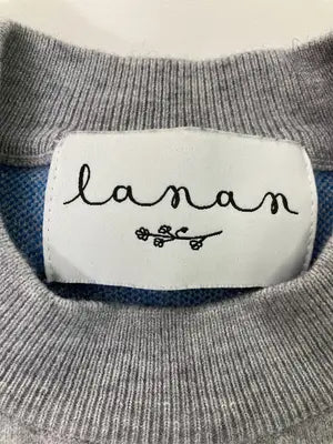 lanan/ラナン/ニット/セーター/トップス/グレー