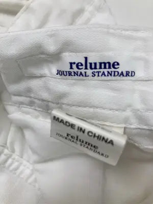 relume/レリューム/チノパンツ/パンツ/ホワイト/36