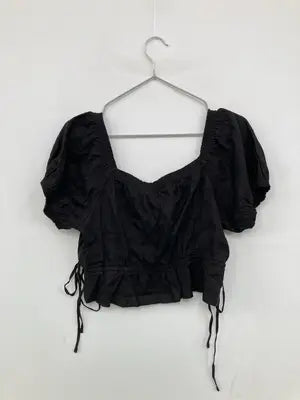 UNIQLO/ユニクロ/シャツ/ブラウス/トップス/ブラック/L