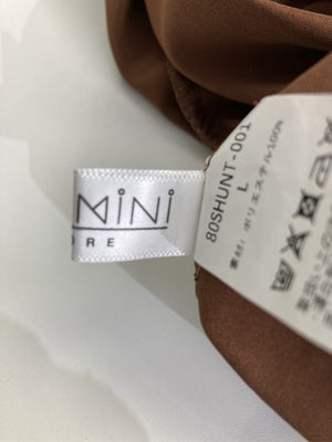 MINI MINI/ミニミニ/サロペット/オーバーオール/オールインワン・サロペット/ブラウン/L