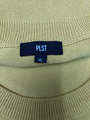 PLST/プラステ/ニット/セーター/トップス/イエロー/XL