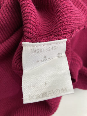 Andemiu/アンデミュウ/ニット/セーター/トップス/レッド/F