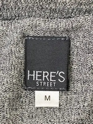 HERE'S STREET/Tシャツ/カットソー/トップス/グレー/M