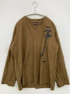 QUIKSILVER/クイックシルバー/Tシャツ/カットソー/トップス/カーキ/M