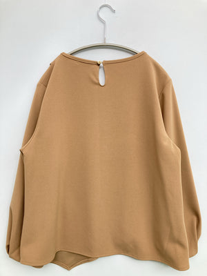 ESPRITMUR/エスプリミュール/シャツ/ブラウス/トップス/ベージュ/LL