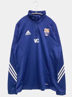 adidas/アディダス/ジャージ/トラックジャケット/トップス/ブルー/不明