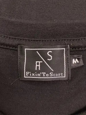 Fixin`To Start/Tシャツ/カットソー/トップス/ブラック/M