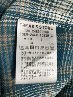 FREAK'S STORE/フリークスストア/シャツ/ブラウス/トップス/ブルー/S
