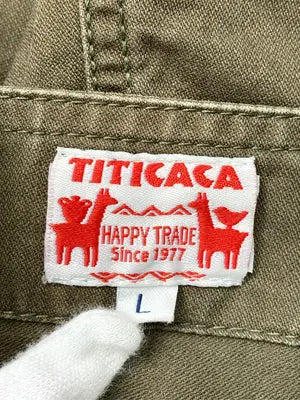 TITICACA/チチカカ/サロペット/オーバーオール/オールインワン・サロペット/カーキ/L