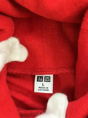 UNIQLO/ユニクロ/Tシャツ/カットソー/トップス/レッド/L