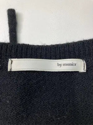 by muni:r/バイムニール/ニット/セーター/トップス/ブラック/F