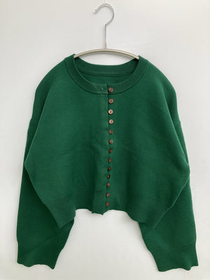 カーディガン/ボレロ/トップス/グリーン/F