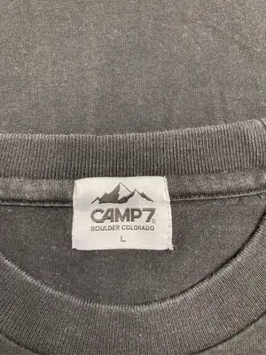 CAMP7/キャンプセブン/Tシャツ/カットソー/トップス/ブラック/L