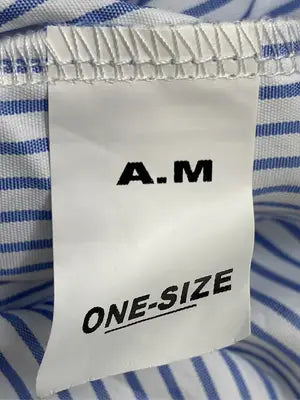 A.M/シャツ/ブラウス/トップス/ブルー/ONE-SIZE